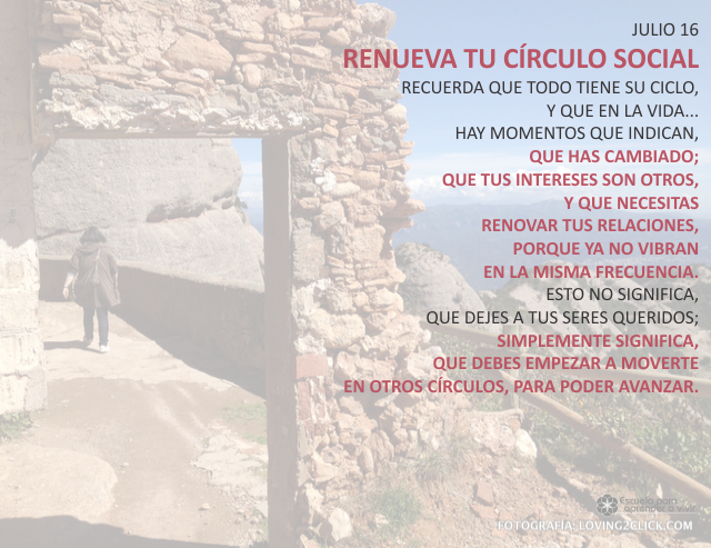 Renueva tu círculo social